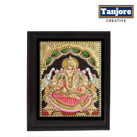 TANJORE PAINTING GAJA LAKSHMI