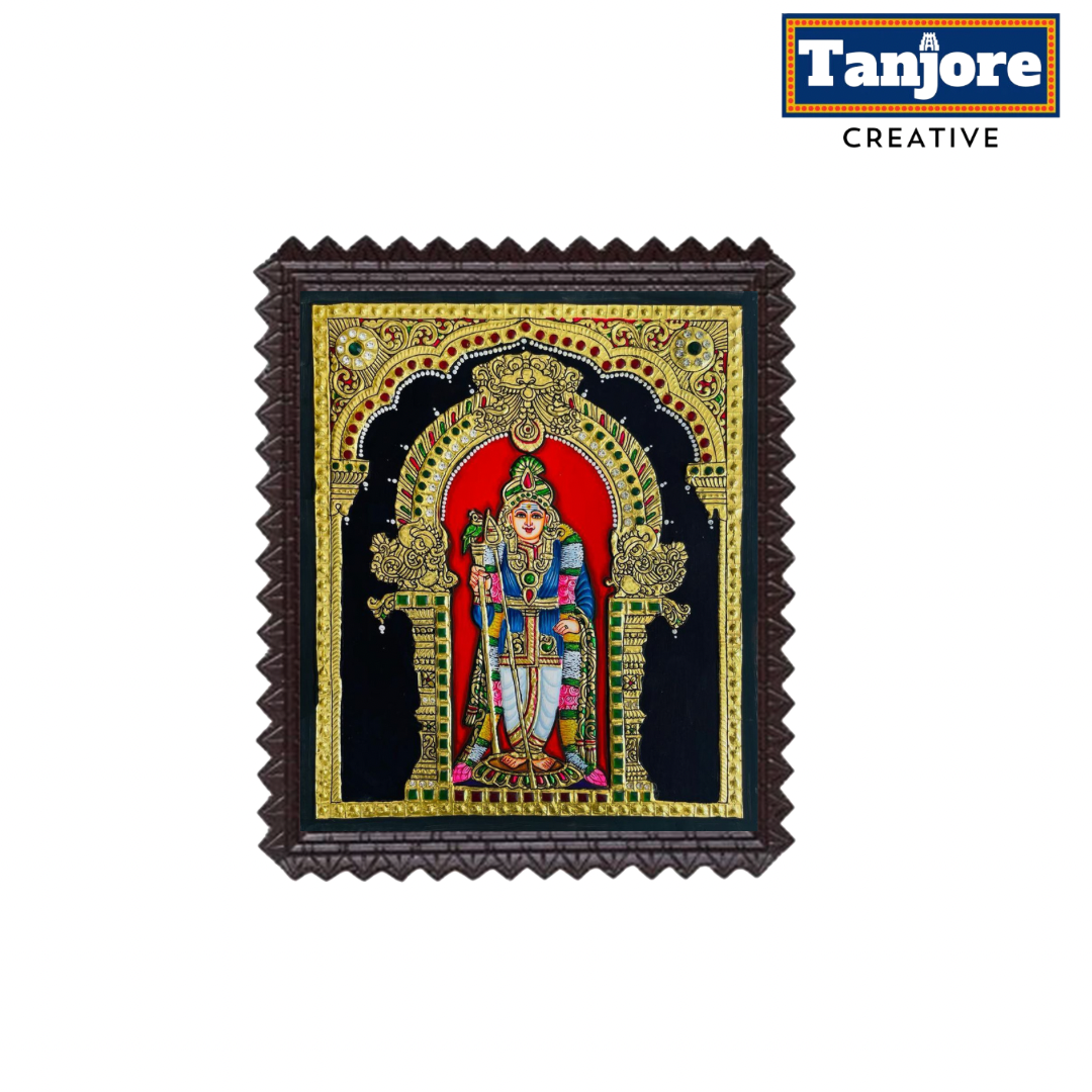 TANJORE PAINTING MURUGAN