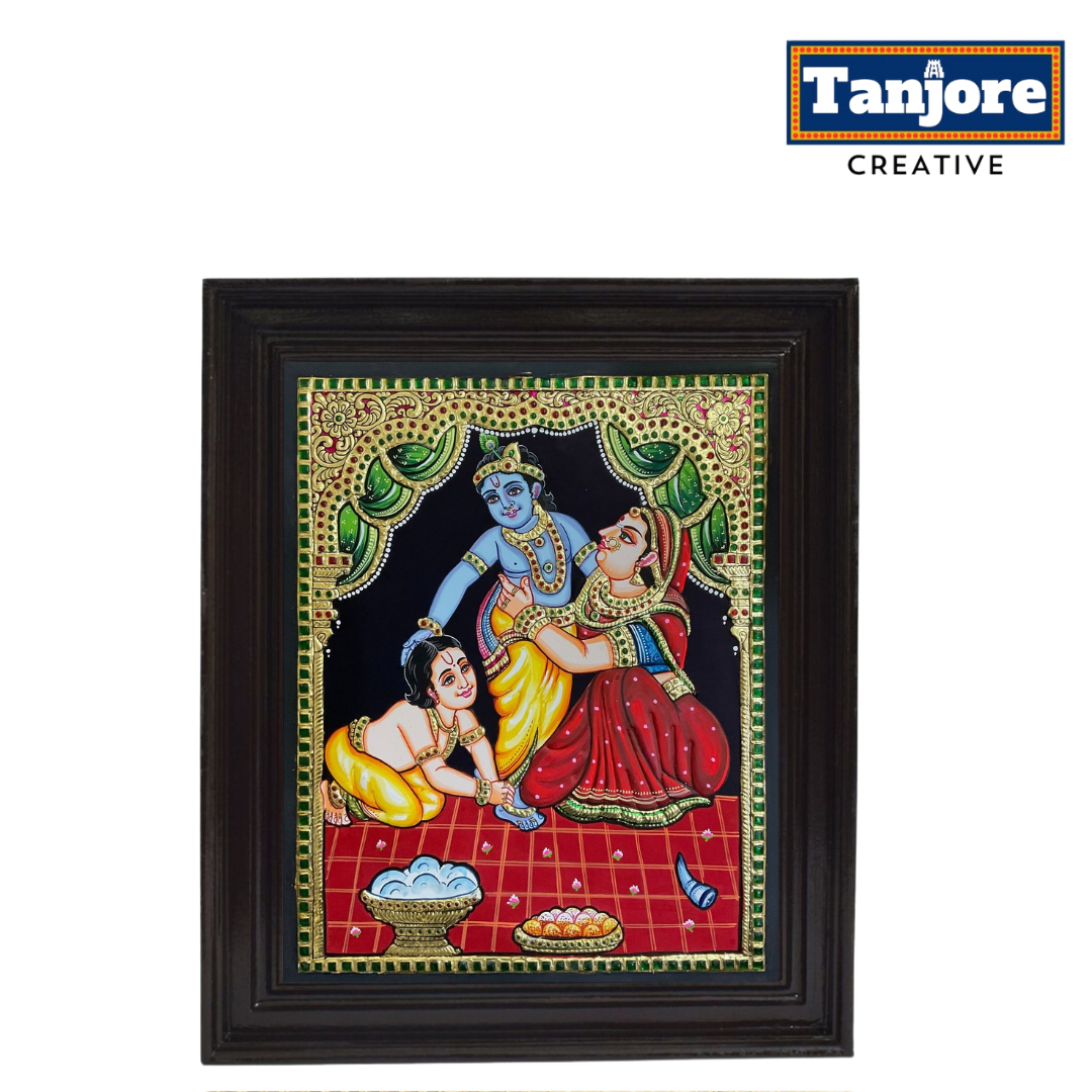 TANJORE PAINTING YASODHA KRISHNA