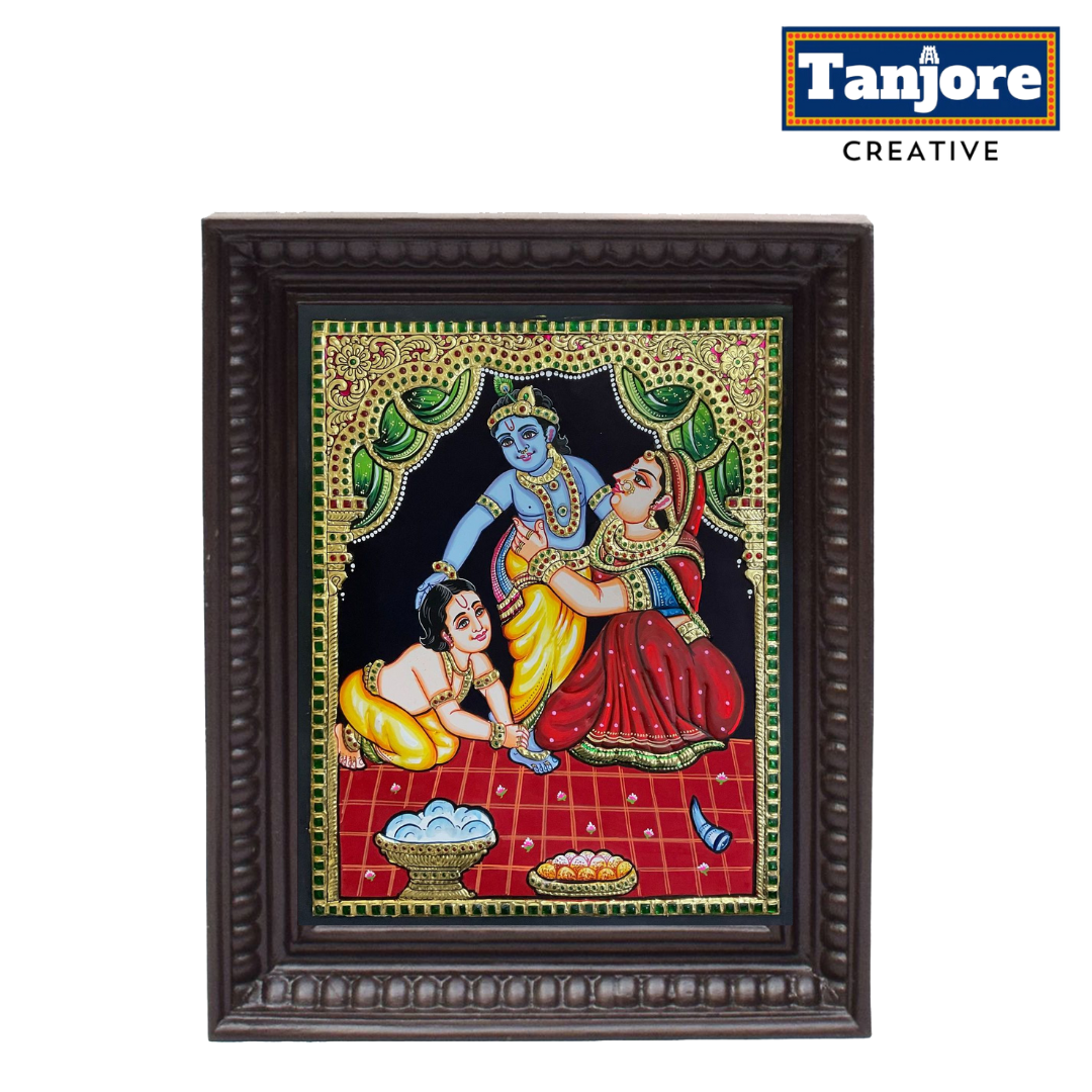 TANJORE PAINTING YASODHA KRISHNA