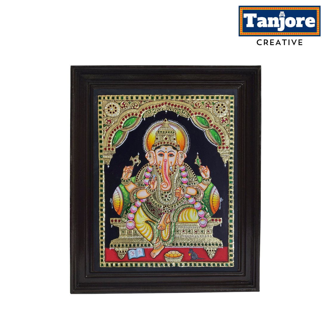 TANJORE PAINTING GANESHAN