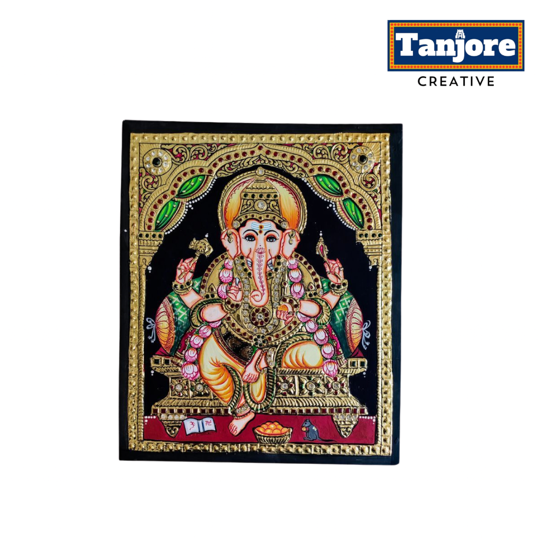 TANJORE PAINTING GANESHA