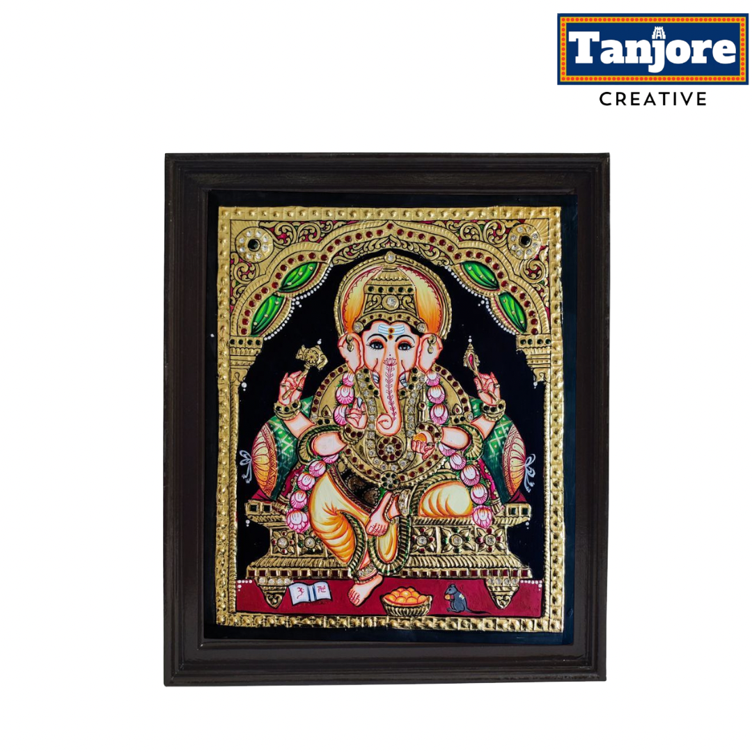 TANJORE PAINTING GANESHA