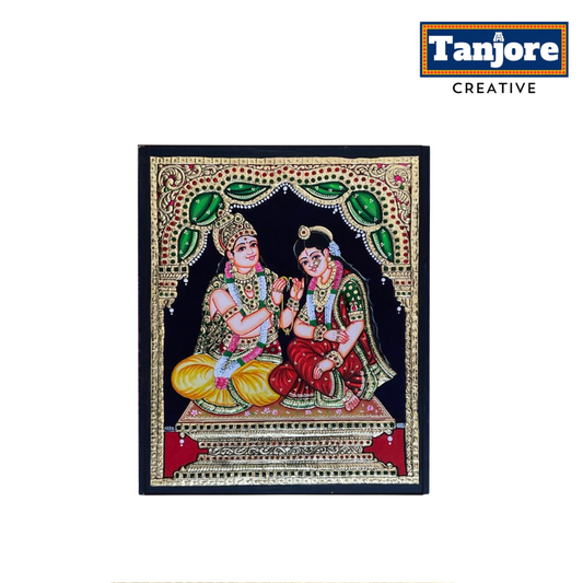 TANJORE PAINTING KRISHNA KALYANAM