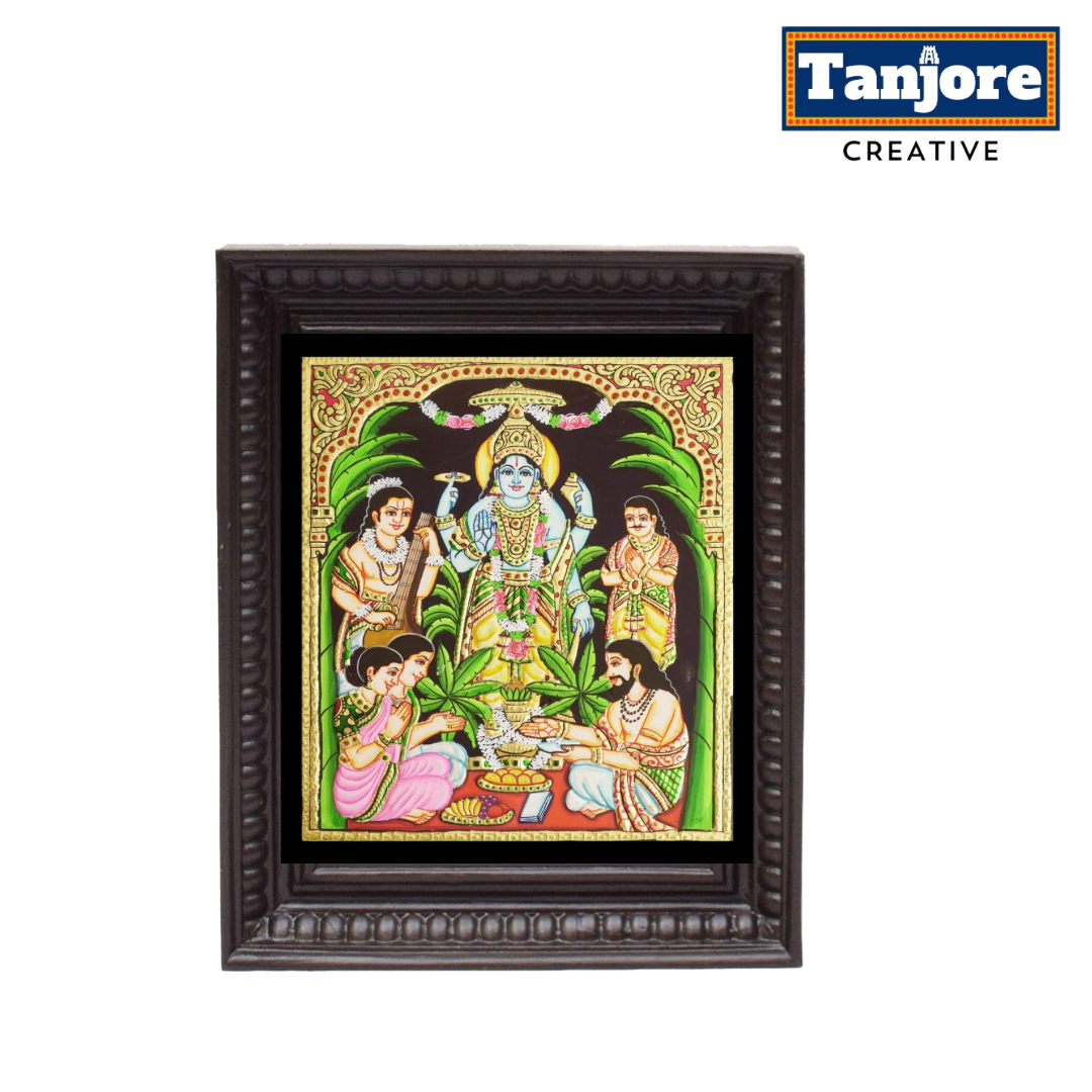 TANJORE PAINTING SATHYANARAYANA