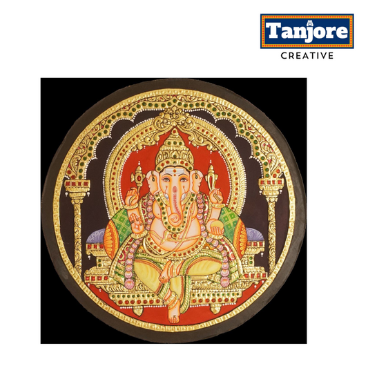 TANJORE PAINTING GANESHA