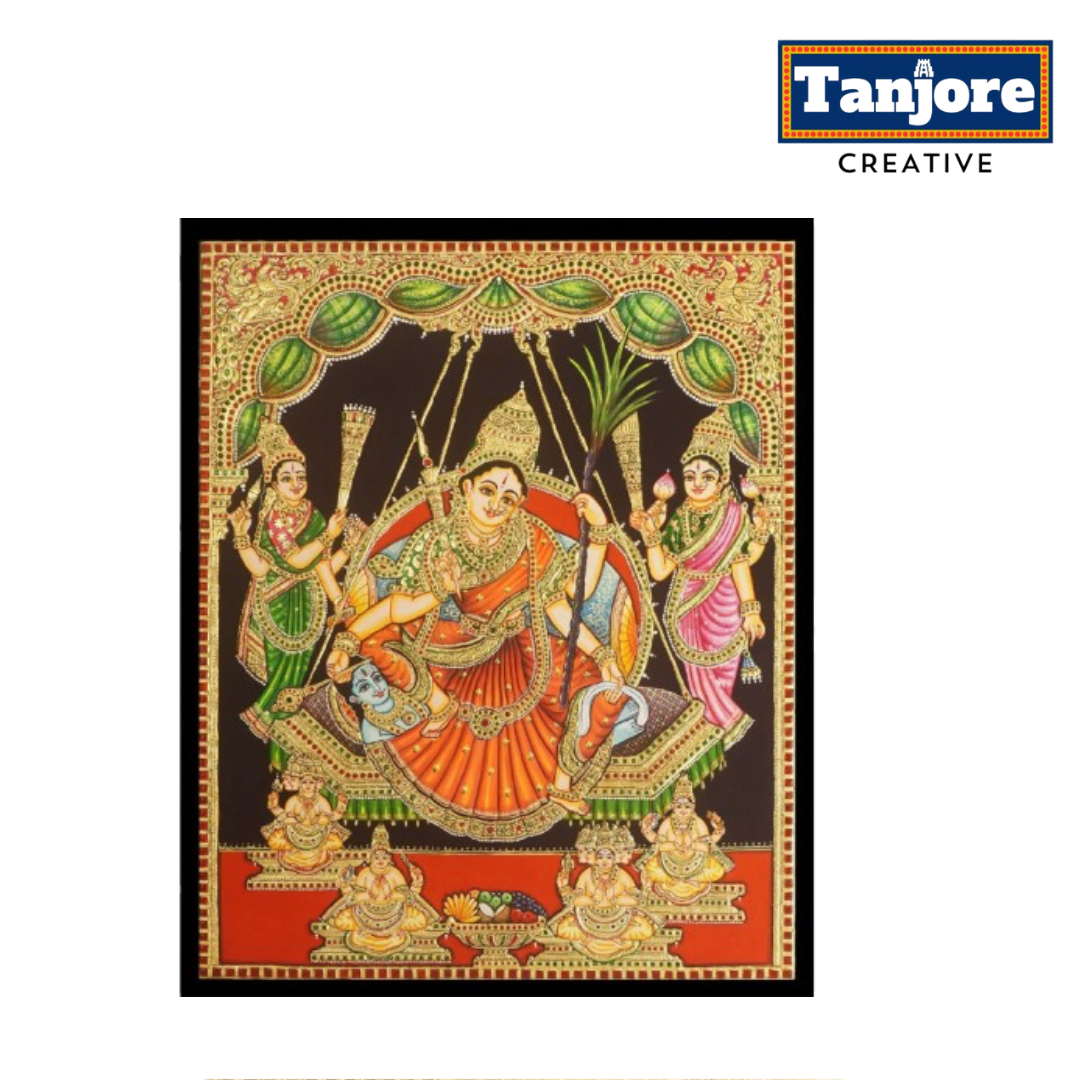 TANJORE PAINTING LALITHA DEVI