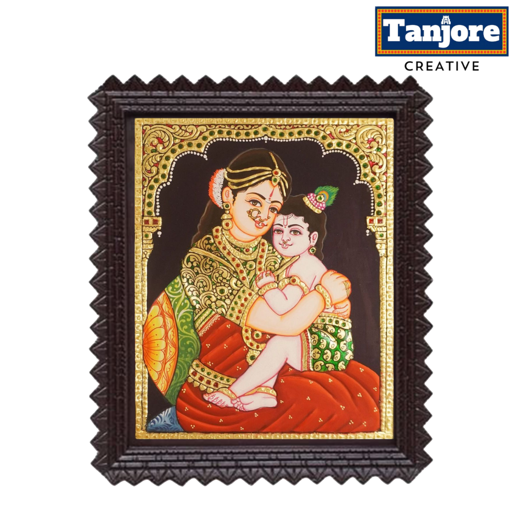 TANJORE PAINTING YASODHA KRISHNA