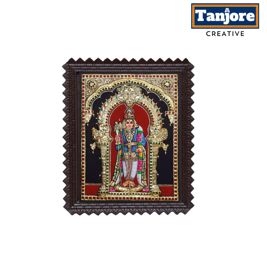 TANJORE PAINTING MURUGAN